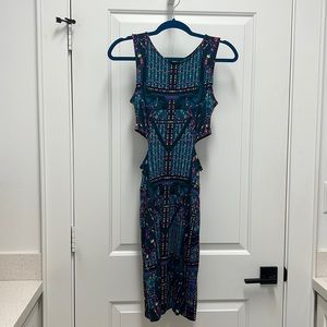 Multi-colored Mara Hoffman Dress with Cutouts